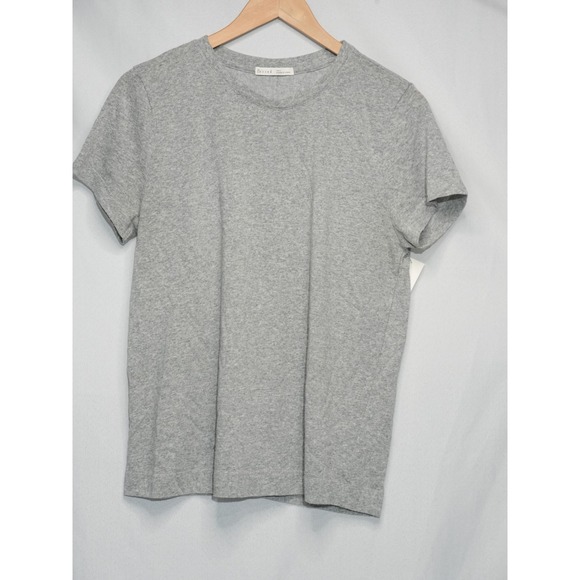 Becool Tops - Becool T-Shirt Women Large Gray Short Sleeve Crewneck Casual Basic Tee